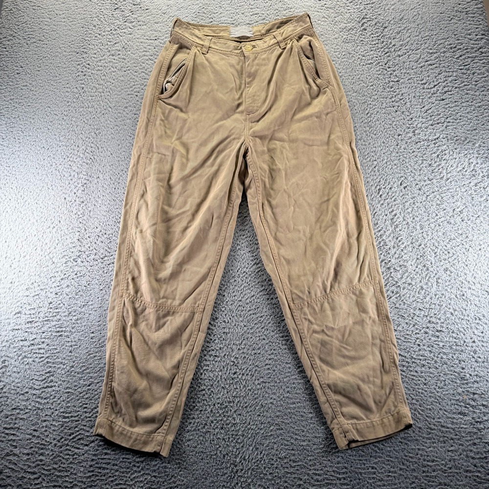 Everlane‎ Pant Womens 2 Brown Khakis Tapered Casual Outdoor Workwear Utility